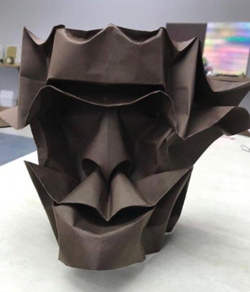 Kusudama sanatıyla yapılmış eserler