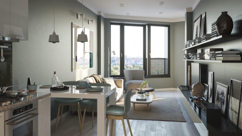 Göz yormayan salon dekorasyonu 