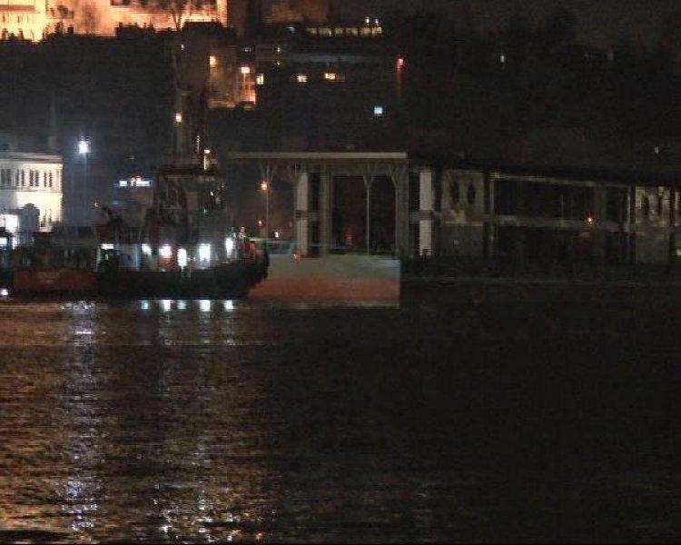 Karaköy'ün yeni iskelesi Haliç'te