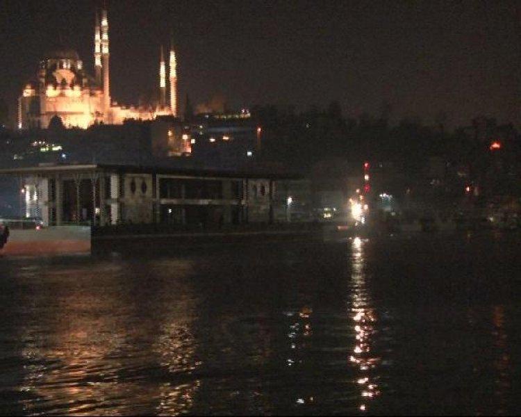 Karaköy'ün yeni iskelesi Haliç'te