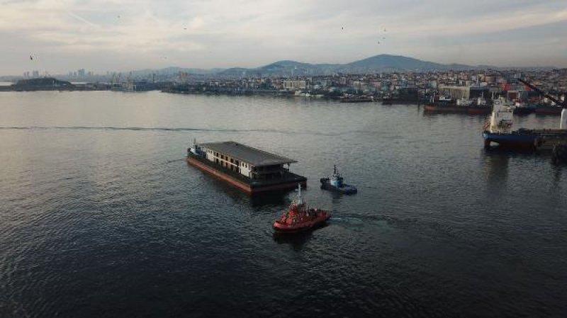 Karaköy'ün yeni iskelesi Haliç'te