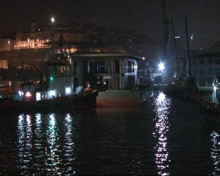 Karaköy'ün yeni iskelesi Haliç'te