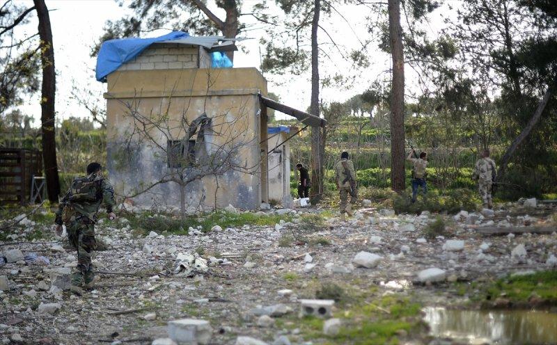 ÖSO Afrin'de YPG/PKK cephanesi buldu