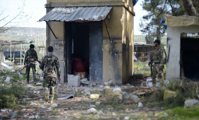 ÖSO Afrin'de YPG/PKK cephanesi buldu