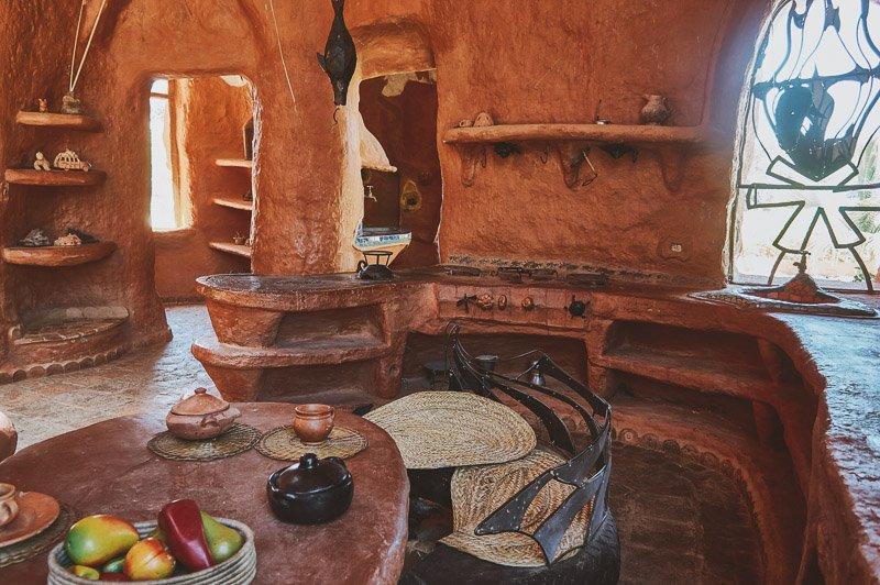 Tamamı kilden yapılmış ev: Casa Terracota