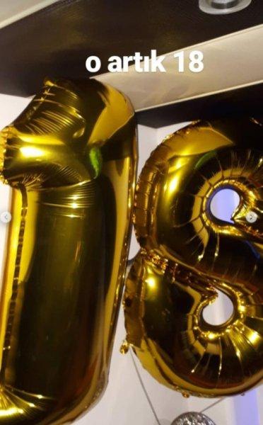 Aleyna Tilki 18 oldu