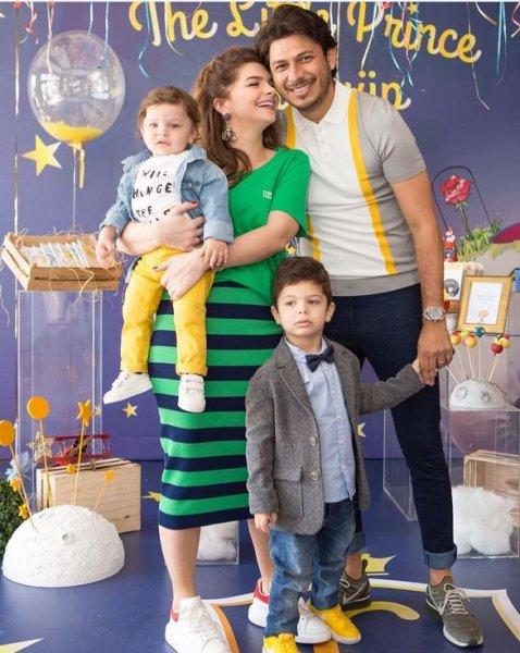 Pelin Karahan'dan oğlu Eyüp Can'a yaş günü partisi 