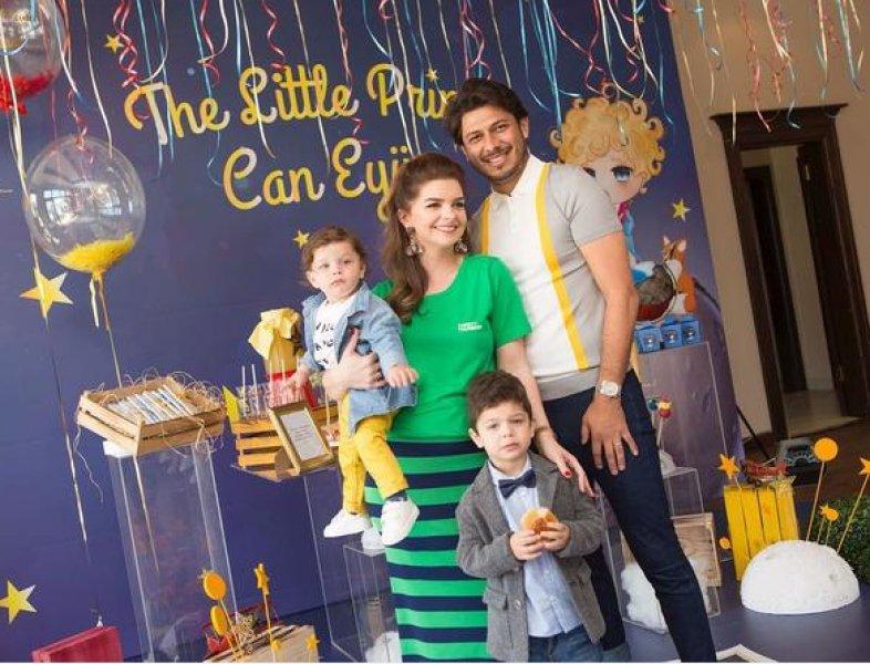 Pelin Karahan'dan oğlu Eyüp Can'a yaş günü partisi 