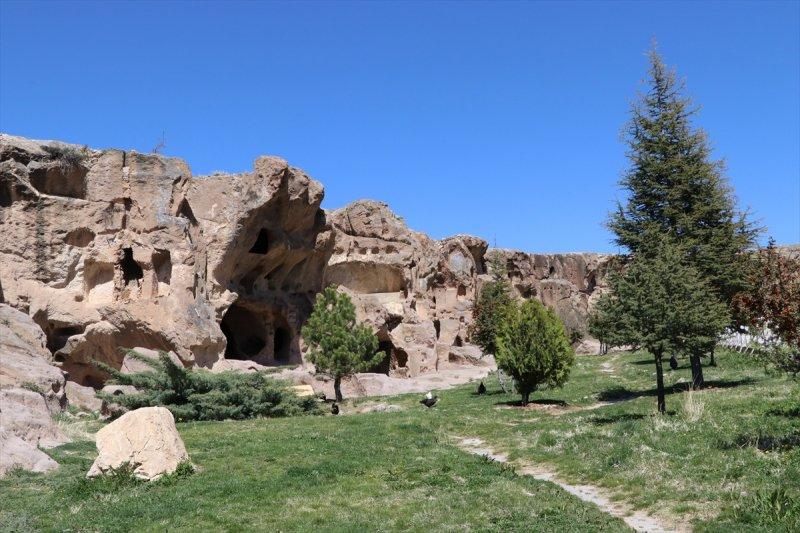 Gümüşler Manastırı'ndaki 'Gülen Meryem Ana' freski