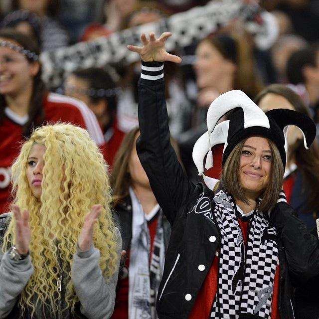 En güzel kadın taraftarlar