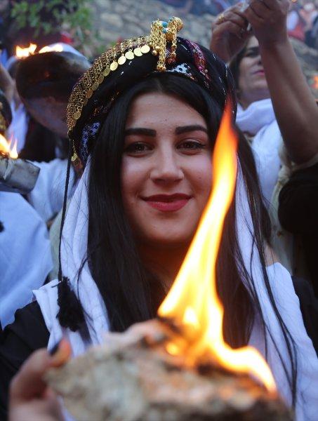 Ezidiler 'Kırmızı Çarşamba Bayramı'nı kutladı