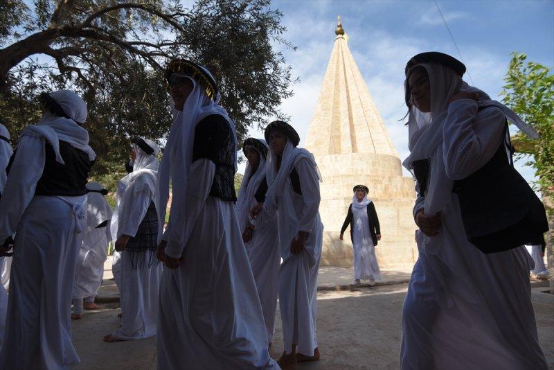 Ezidiler 'Kırmızı Çarşamba Bayramı'nı kutladı