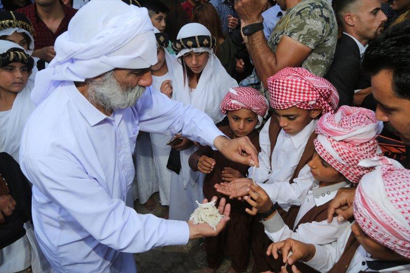 Ezidiler 'Kırmızı Çarşamba Bayramı'nı kutladı