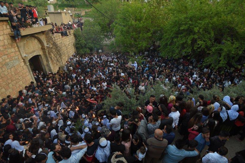 Ezidiler 'Kırmızı Çarşamba Bayramı'nı kutladı