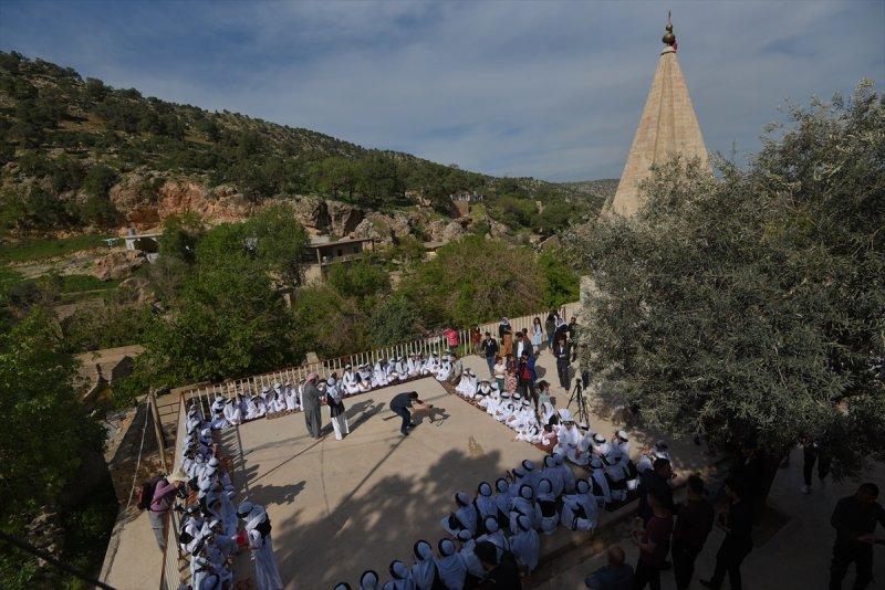 Ezidiler 'Kırmızı Çarşamba Bayramı'nı kutladı