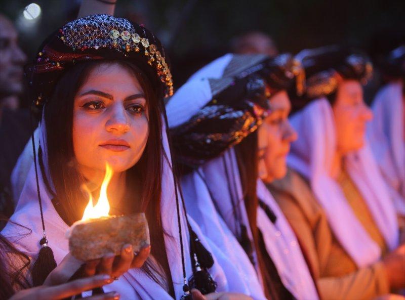 Ezidiler 'Kırmızı Çarşamba Bayramı'nı kutladı