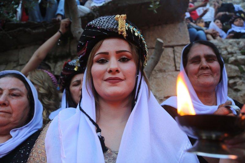 Ezidiler 'Kırmızı Çarşamba Bayramı'nı kutladı