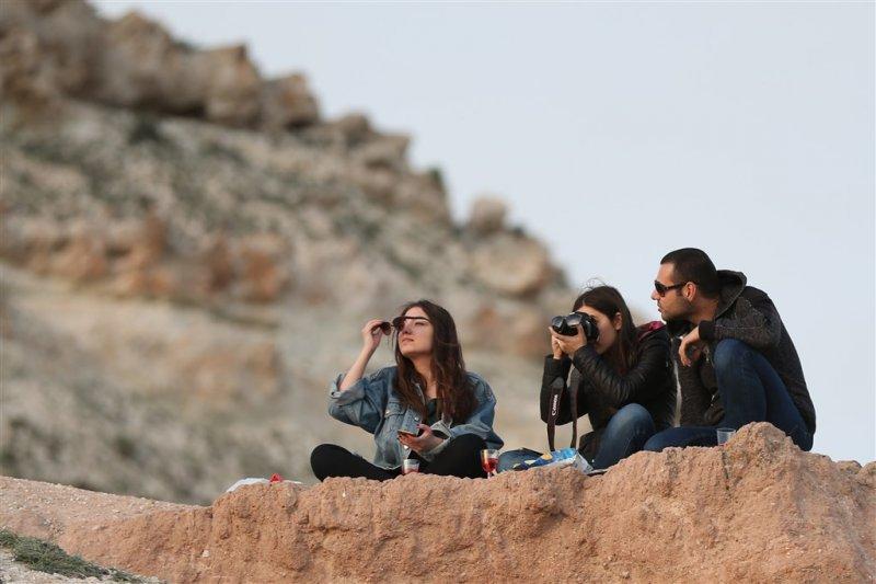 Kapadokya'da doğanın gösterisi: Gün batımı