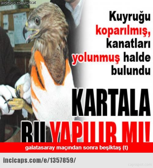 Galatasaray-Beşiktaş maçı capsleri (29.04.2018)