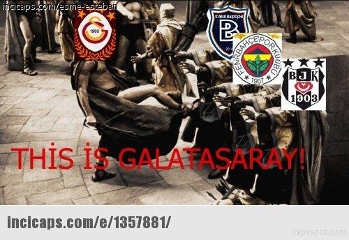Galatasaray-Beşiktaş maçı capsleri (29.04.2018)