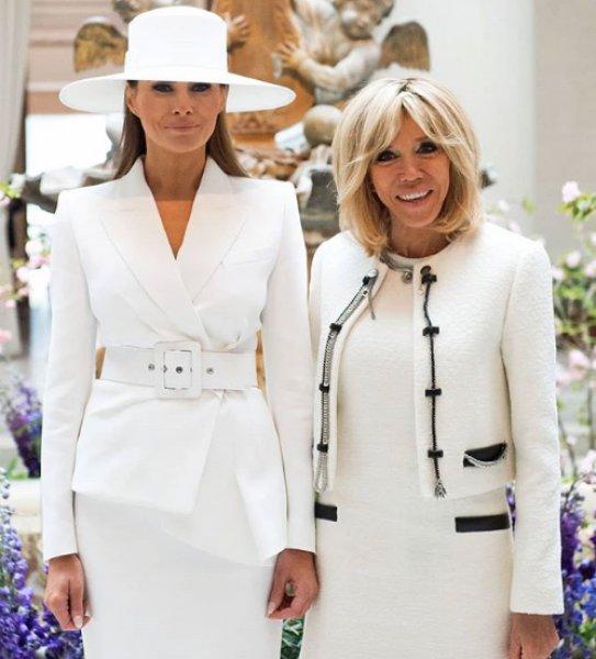 Brigitte Macron: Melania Trump  hapis hayatı yaşıyor