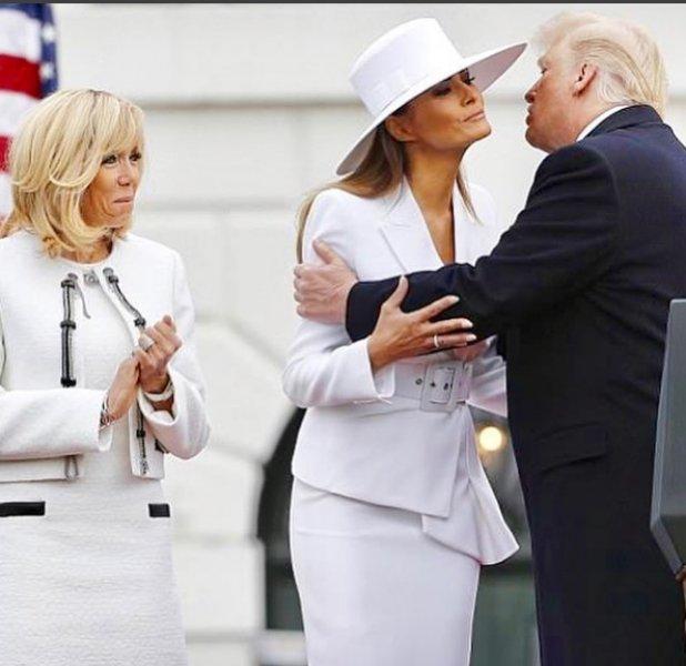 Brigitte Macron: Melania Trump  hapis hayatı yaşıyor