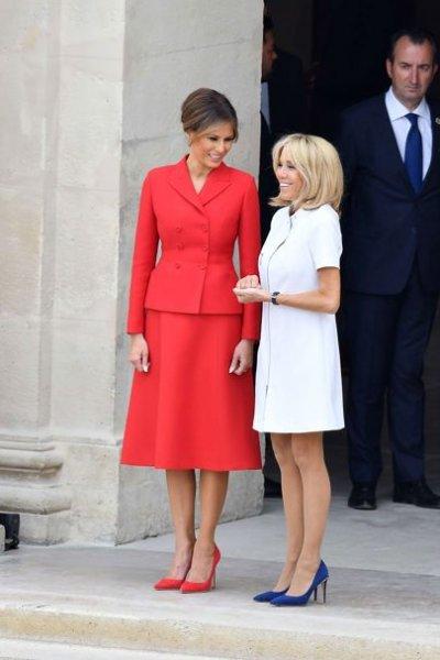 Brigitte Macron: Melania Trump  hapis hayatı yaşıyor