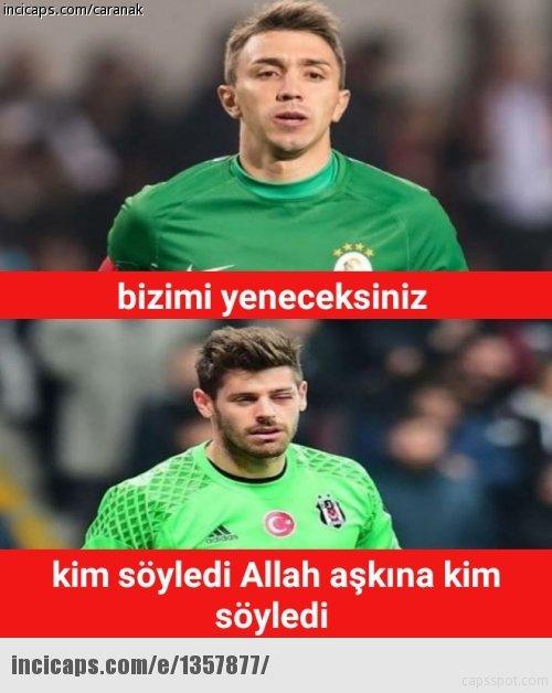 Galatasaray-Beşiktaş maçı capsleri (29.04.2018)