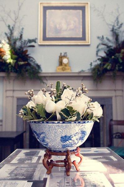 Dekorasyonda mavi ve beyaz uyumu 