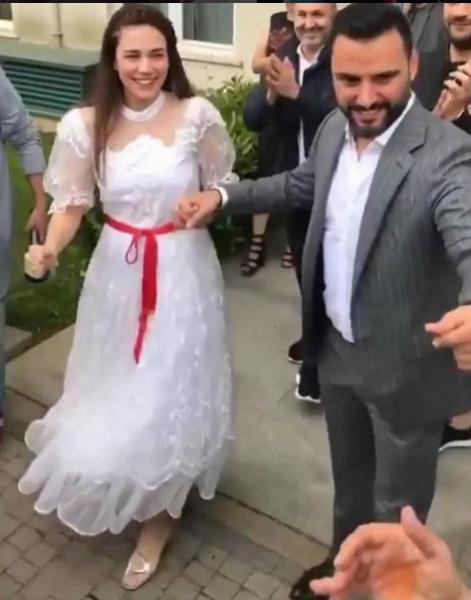 Alişan ve Buse Varol evlendi 
