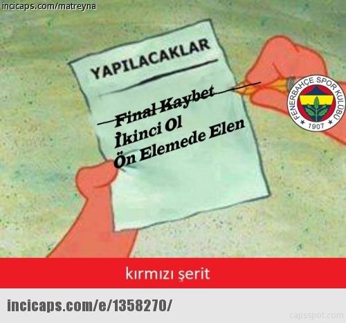 Akhisarspor-Fenerbahçe maçı capsleri