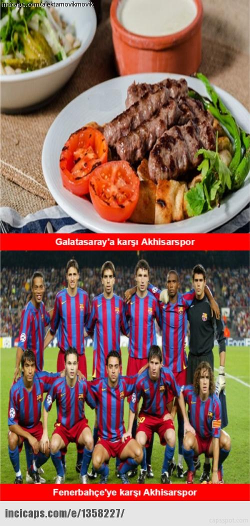 Akhisarspor-Fenerbahçe maçı capsleri