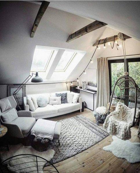 Birbirinden güzel çatı katı dekorasyonu