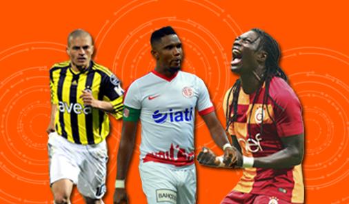 Süper Lig'de 20'den fazla gol atan yabancı oyuncular