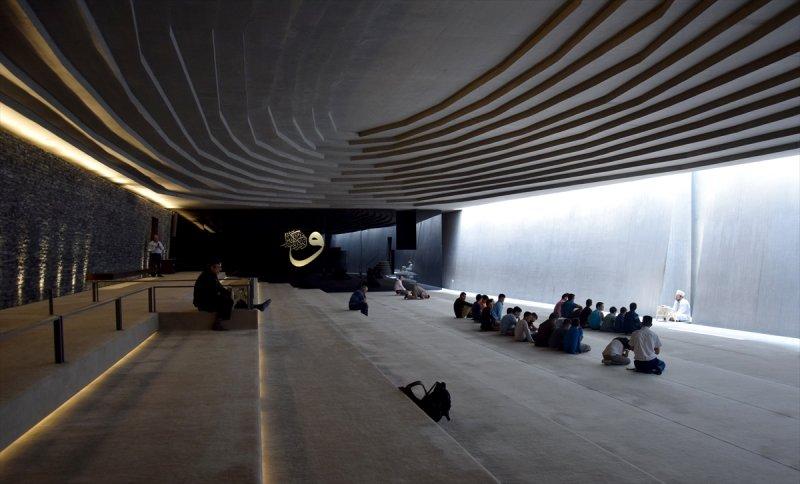 Modern yeraltı camisi: Sancaklar Camii