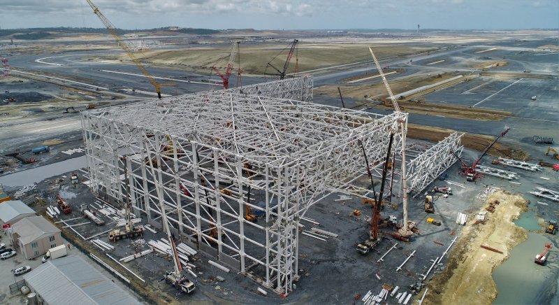 Üçüncü Havalimanı'nın yüzde 90'ı tamamlandı