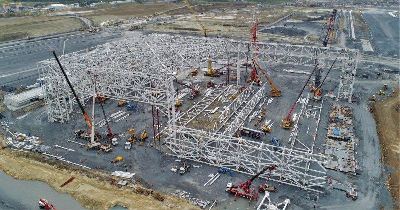 Üçüncü Havalimanı'nın yüzde 90'ı tamamlandı