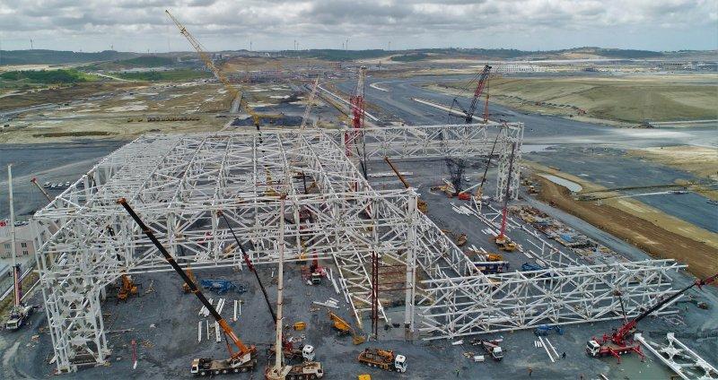 Üçüncü Havalimanı'nın yüzde 90'ı tamamlandı