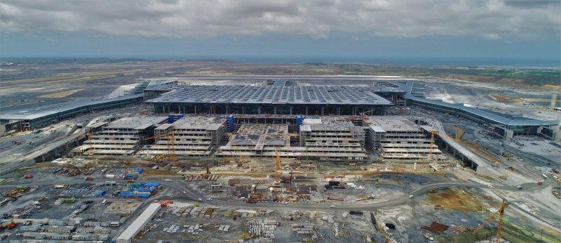 Üçüncü Havalimanı'nın yüzde 90'ı tamamlandı