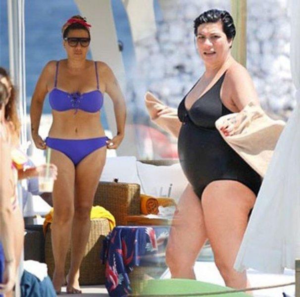 Zayıflayarak bambaşka biri olan ünlüler 