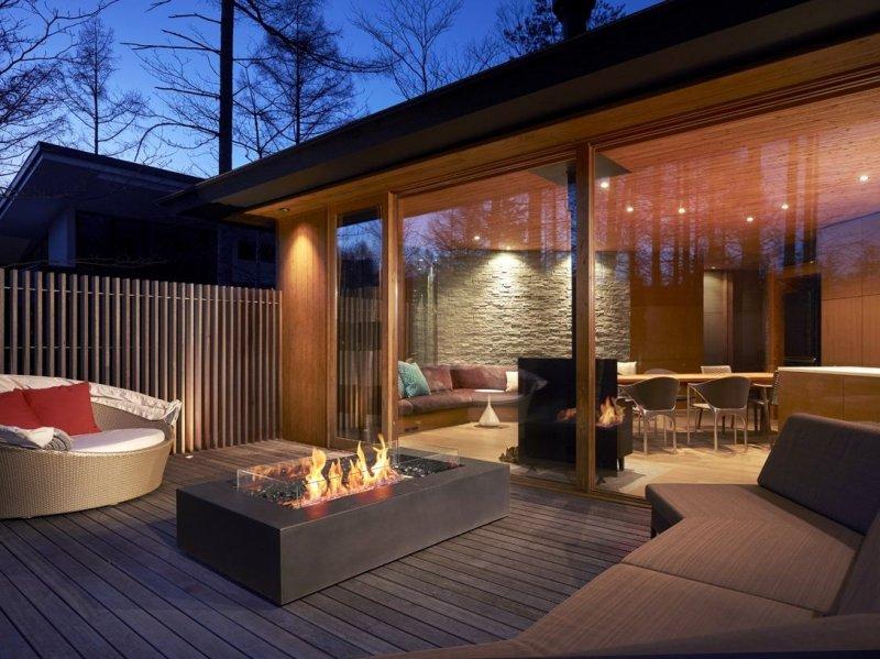 Yeni nesil dış mekan şömineler