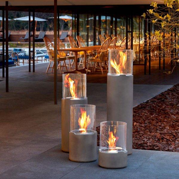 Yeni nesil dış mekan şömineler