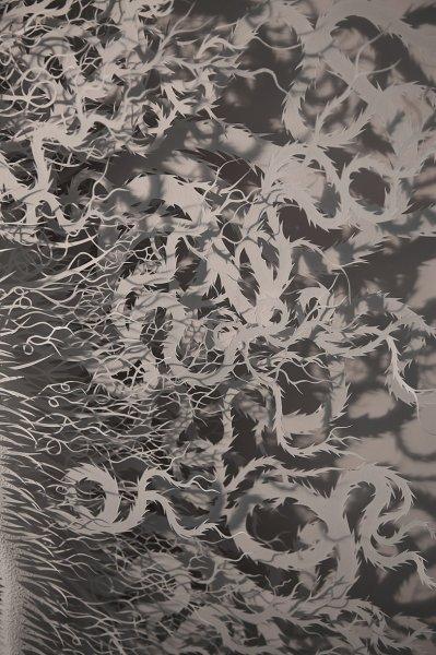 İnsan vücudundaki bakteriler kağıtlarla resmedildi