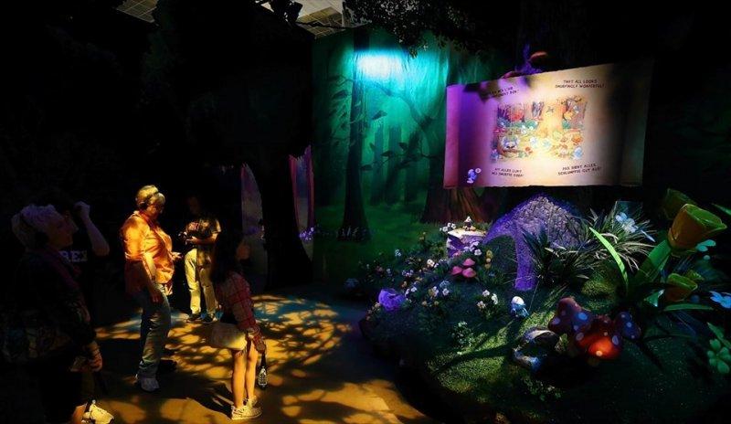 Şirinler Köyü Brüksel'de açıldı 