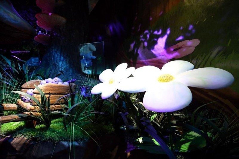 Şirinler Köyü Brüksel'de açıldı 