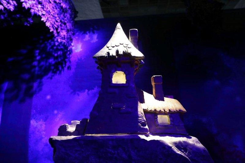 Şirinler Köyü Brüksel'de açıldı 