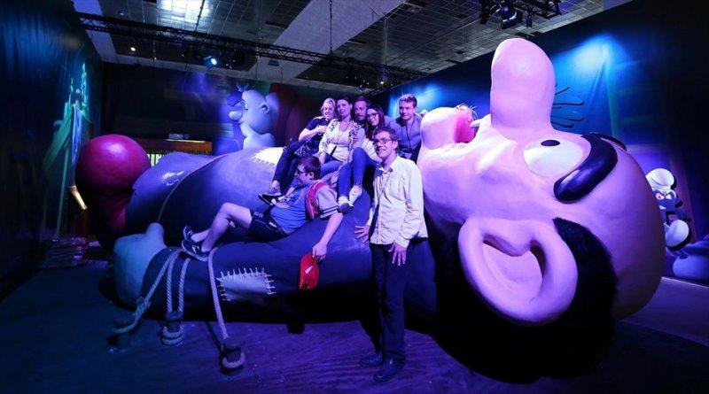 Şirinler Köyü Brüksel'de açıldı 