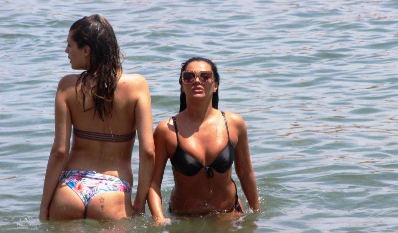 Bodrum plajlarında Bayram yoğunluğu