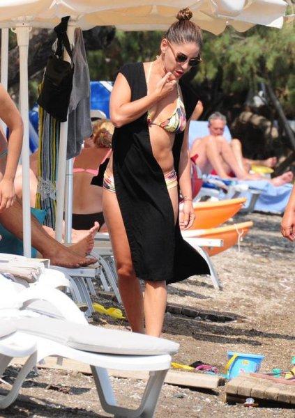 Irmak Ünal'ın Bodrum tatili 