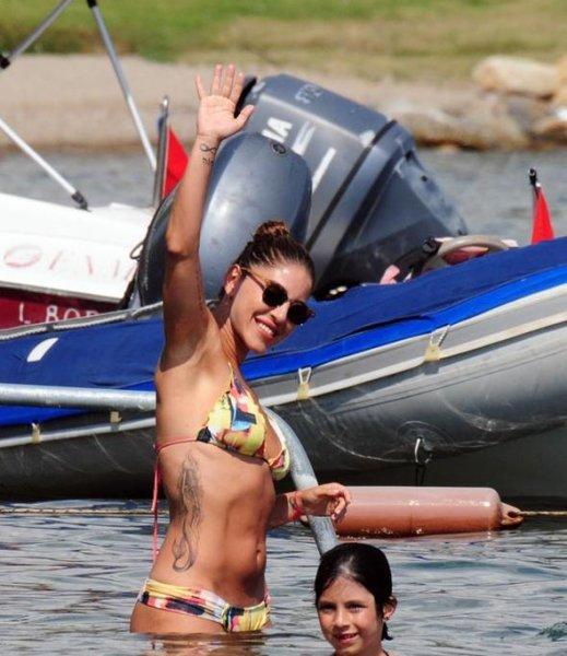 Irmak Ünal'ın Bodrum tatili 